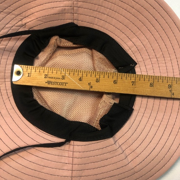 Sunshade Women’s Wide Brim Fishing Hat Vented Adjustable Strap Floppy - Picture 6 of 6